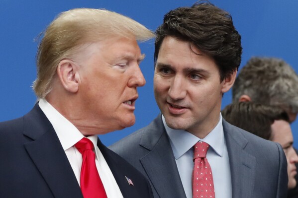 Canada examining tariffs on certain US items following Trump's tariff threat  | AP News