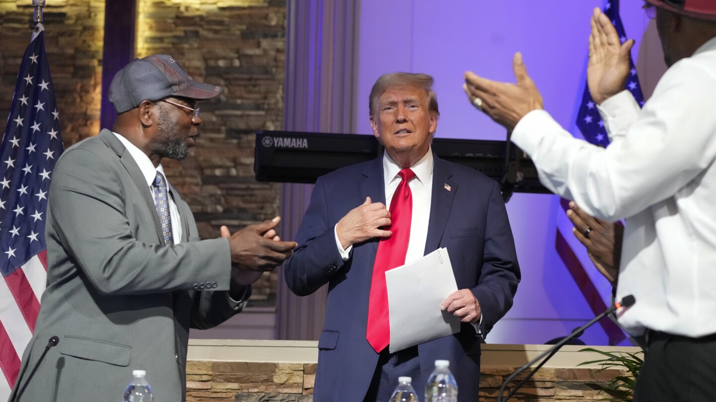 Donald Trump Courts Black Voters and Conservative Group Accused of