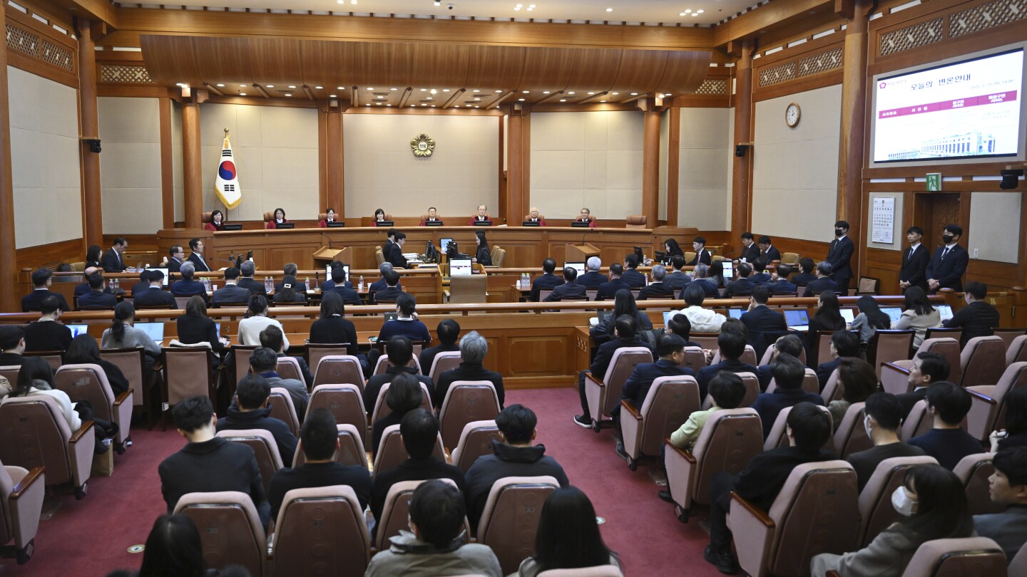 South Korean court overturns impeachment of Prime Minister Han, reinstating him as acting president