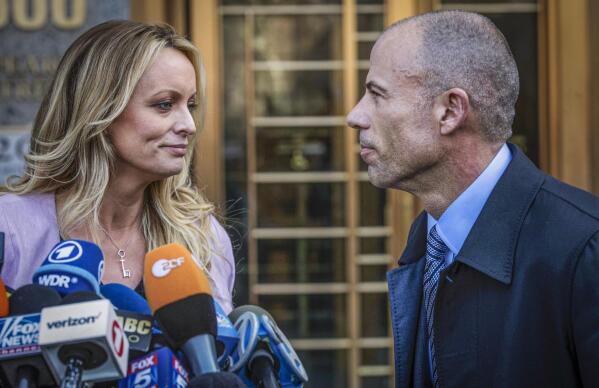 599px x 388px - Once allies, Stormy Daniels and Avenatti face off at trial | AP News