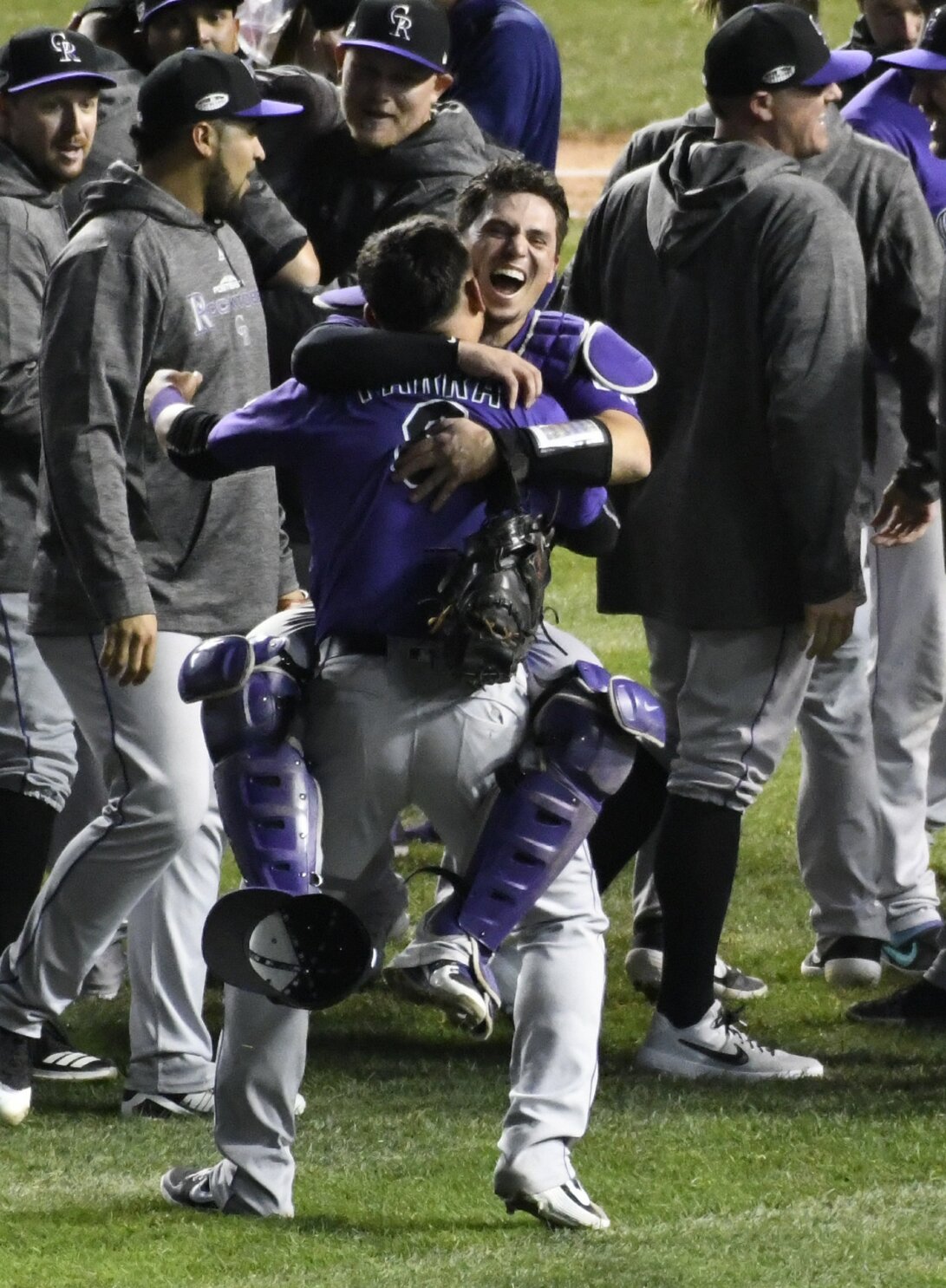 Tony Wolters' single in 13th inning lifts Rockies past Cubs in