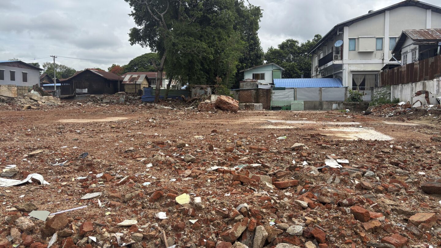Many survivors of Myanmar’s devastating quake in March still live in leaky tents