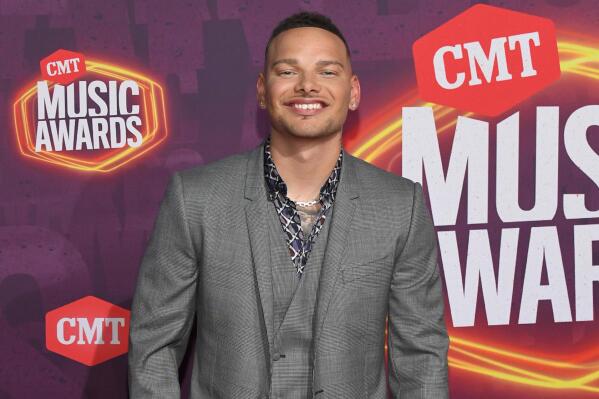 FILE - Kane Brown appears at the CMT Music Awards in Nashville, Tenn., on June 9, 2021. Brown is the leading nominee for the 2022 CMT Music Awards, which celebrates the best in country music videos. (AP Photo/John Amis, File)