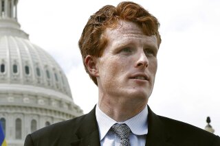 
              FILE - In this July 26, 2017 file photo, Rep. Joe Kennedy, D-Mass., speaks on Capitol Hill in Washington. Kennedy in November 2018 is calling for a new "moral capitalism," targeting what he calls the "trickle-down" narrative of conservatives. (AP Photo/Jacquelyn Martin, File)
            