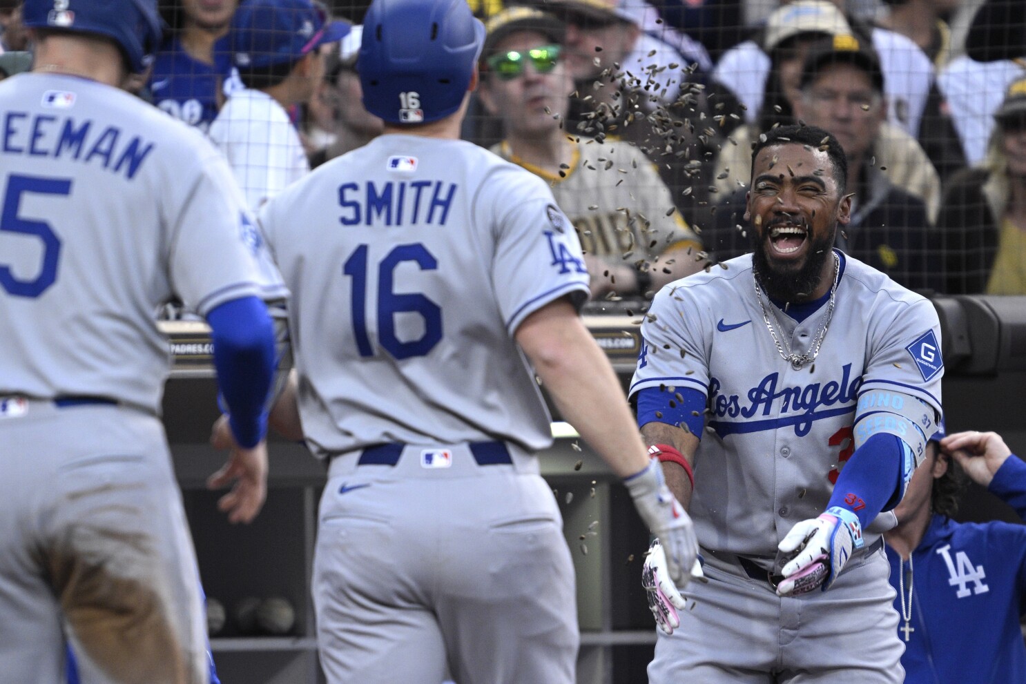 Andy Pages delivers in 10th, Dodgers edge Padres 8-7 in rivals' first meeting of the season