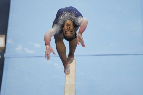 Rebeca Andrade wins vault's world title, denies Biles another gold