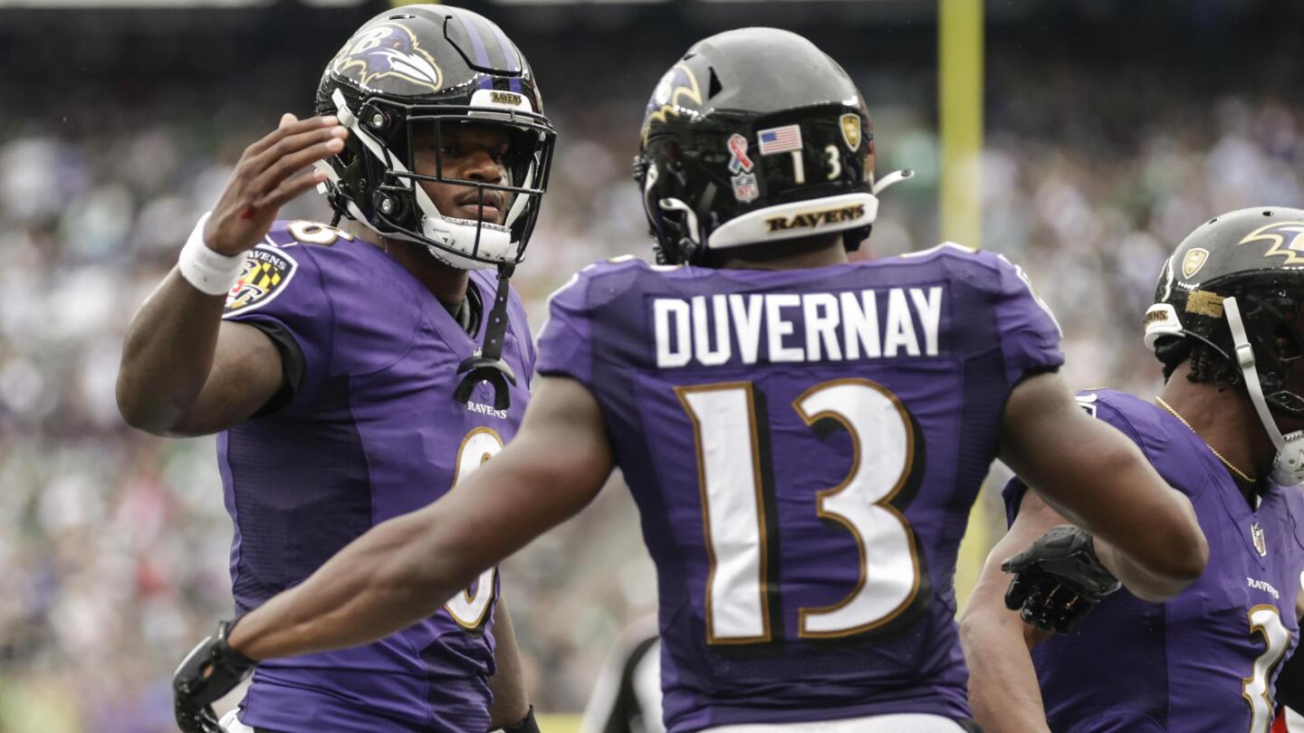 Duvernay contributing in plenty of ways for Ravens