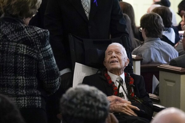 Rosalynn Carter’s funeral held in town where she and Jimmy Carter were ...