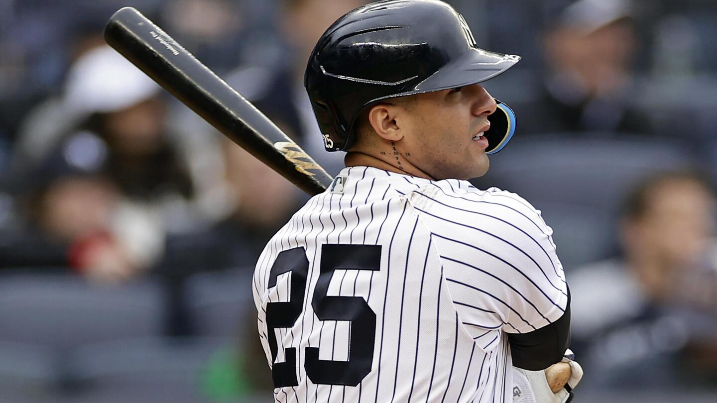 Yankees, INF Gleyber Torres agree to 9.95M, 1year contract AP News