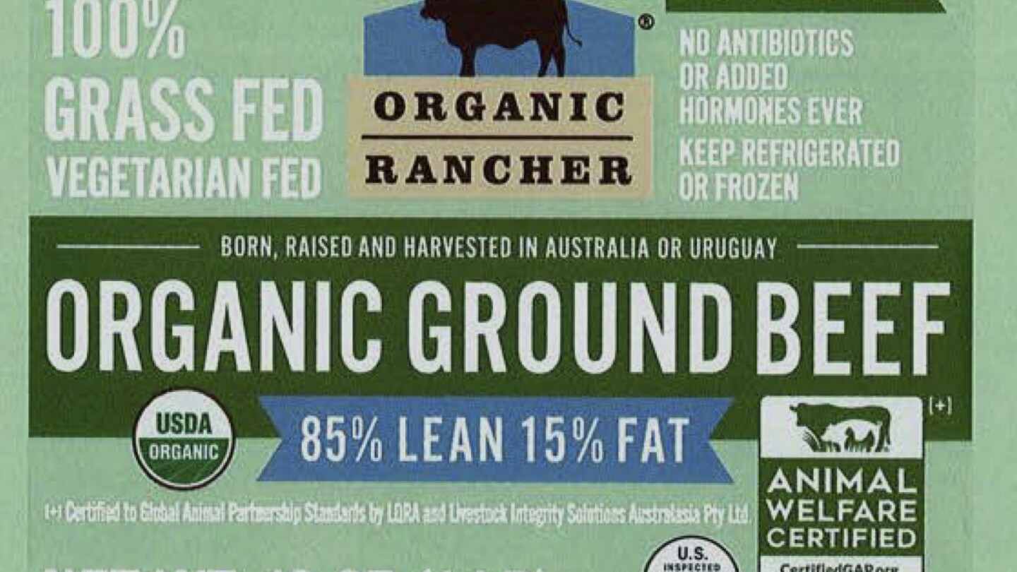 Наземното говеждо месо, продавано на Whole Foods, може да бъде опетнено с E. coli, казва USDA 