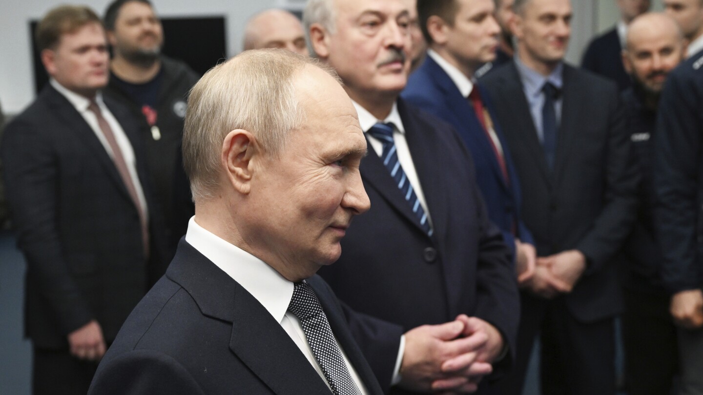 Russian election officials register Putin to run in March election he’s all but certain to win