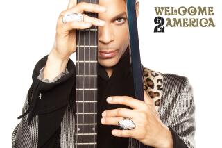 This image released by Sony Music Entertainment shows "Welcome 2 America" by Prince. (Sony Music Entertainment via AP)