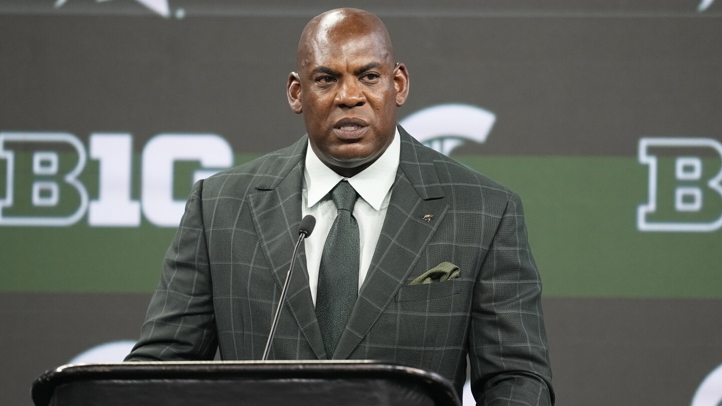 Michigan State fires coach Mel Tucker for bringing ridicule to school,  breaching his contract | AP News