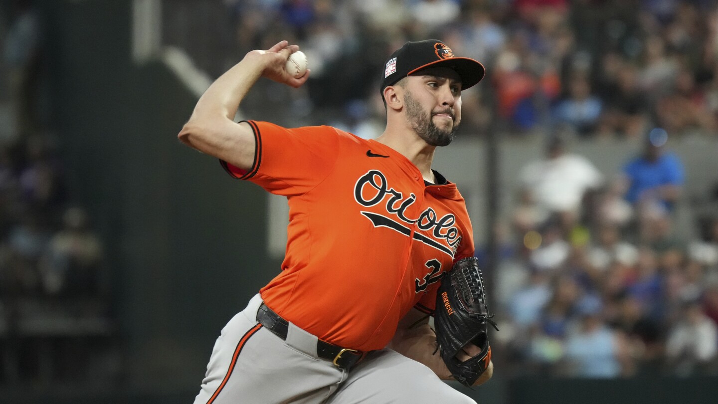 Grayson Rodriguez diagnosed with mild lat strain, expects to resume throwing