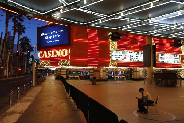 Las Vegas reopening: Casinos downtown open coronavirus measures