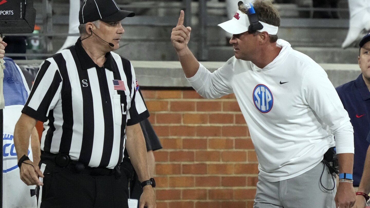 Ole Miss coach Lane Kiffin says Wake Forest violated an ‘unwritten rule’ in buying out 2025 game