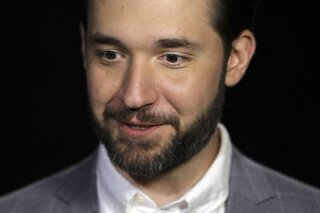 FILE - In this Feb. 19, 2019, file photo, Alexis Ohanian, founder of the social media company Reddit, gives an interview in New York. Ohanian announced on Friday, June 5, 2020, his resignation from the board of the social media site and urged the board to replace him with a black candidate. Ohanian, who is white, implicitly linked his move to protests around the globe over the killing of George Floyd, a black man who died in Minneapolis after a police officer pressed his knee against his neck for several minutes, even after he stopped pleading for air and became unresponsive. (AP Photo/Bebeto Matthews, File)