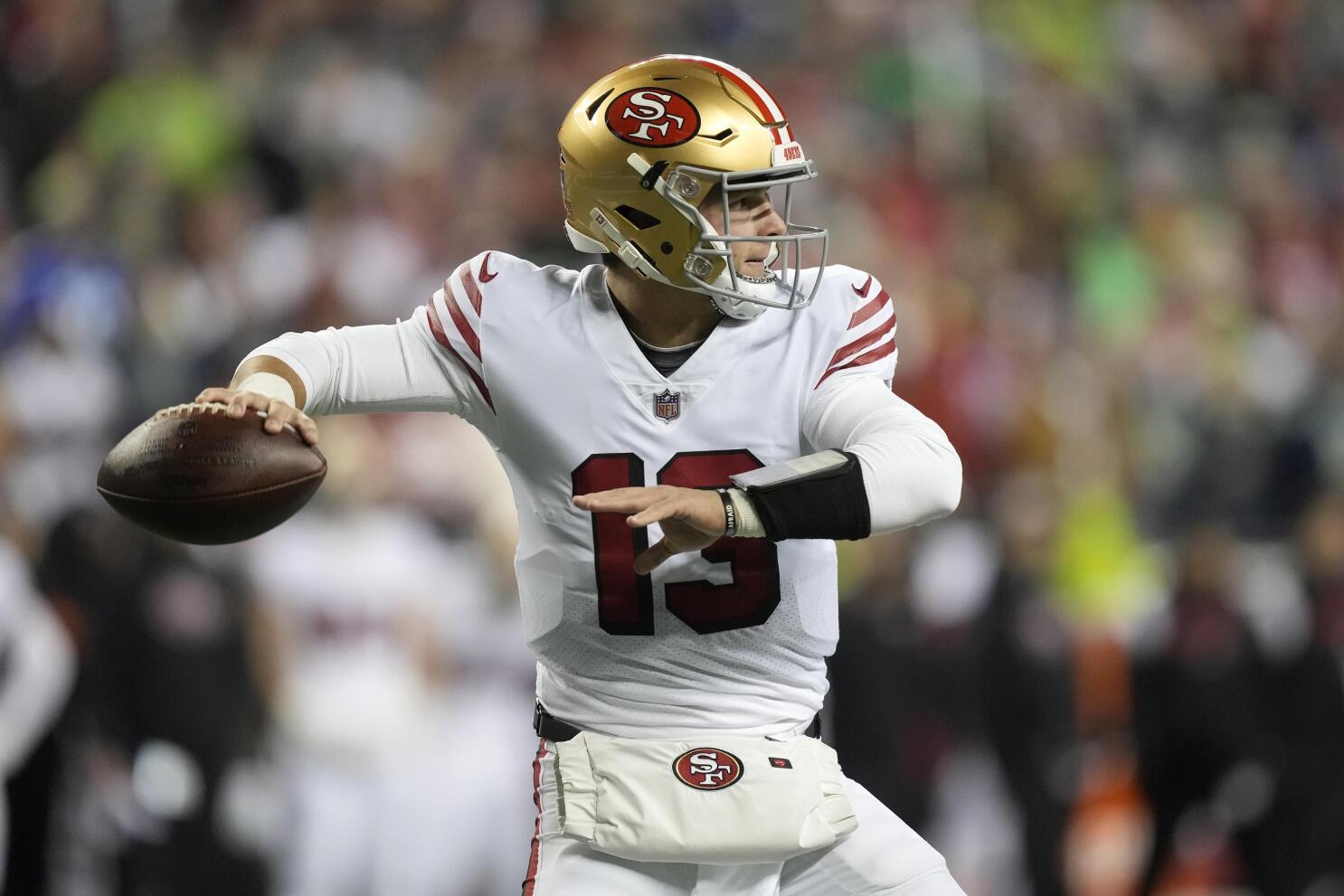 Brock Purdy injury update: 49ers QB dealing with an oblique injury, limited  in Week 15 - DraftKings Network