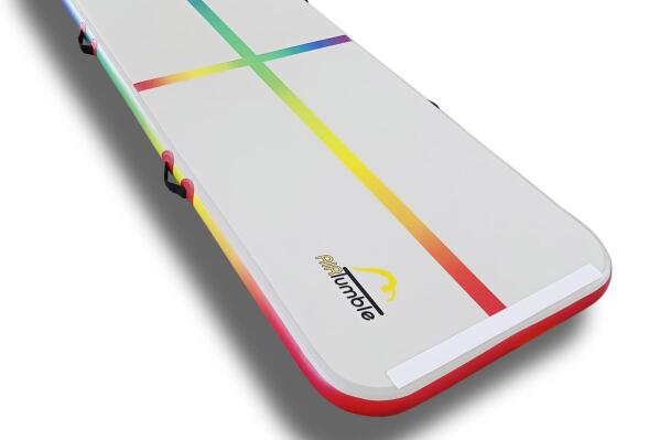 Rainbow coloured Airtrack