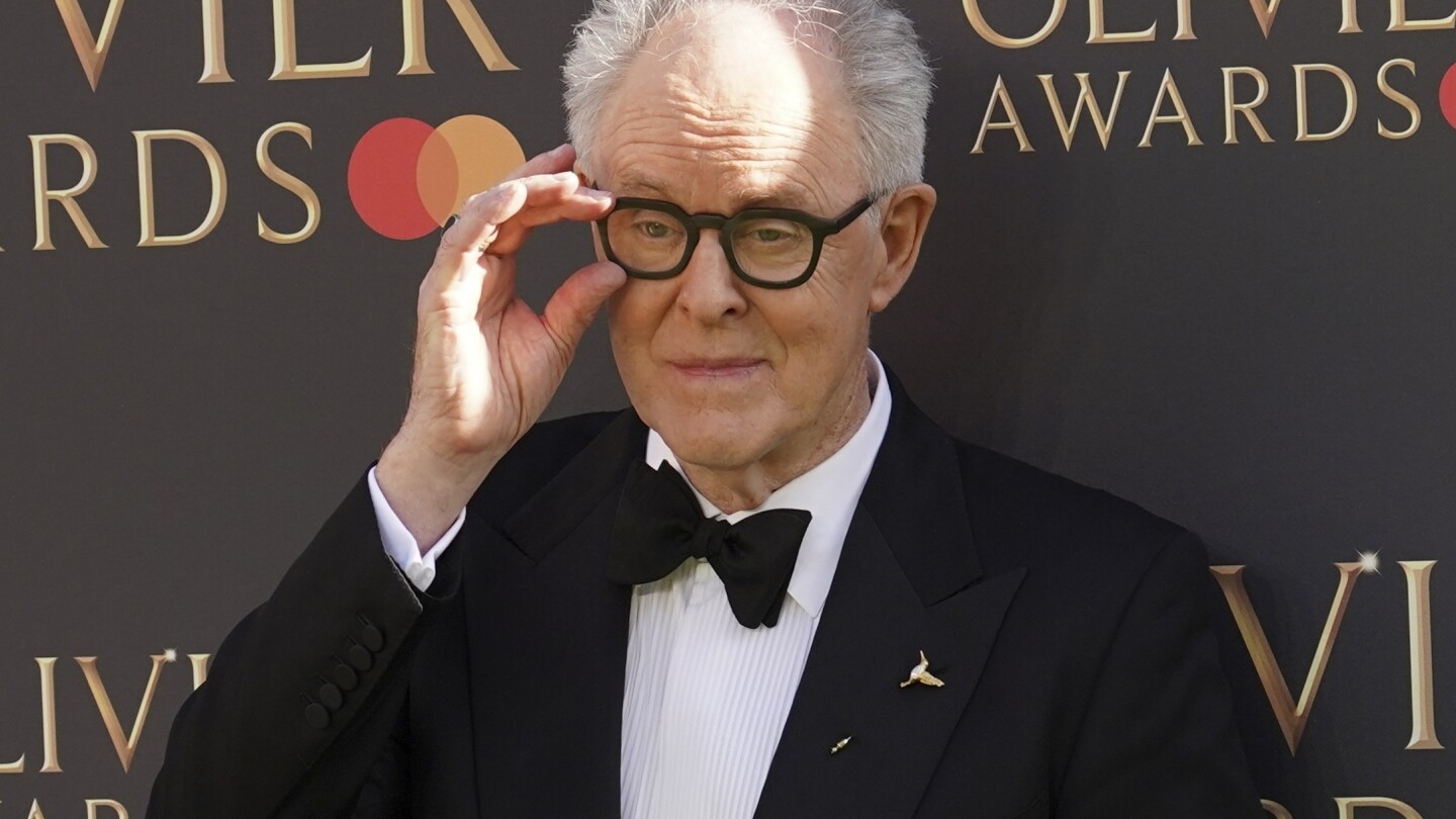 John Lithgow wins best actor at the UK stage Olivier Awards for exploring Roald Dahl's dark side