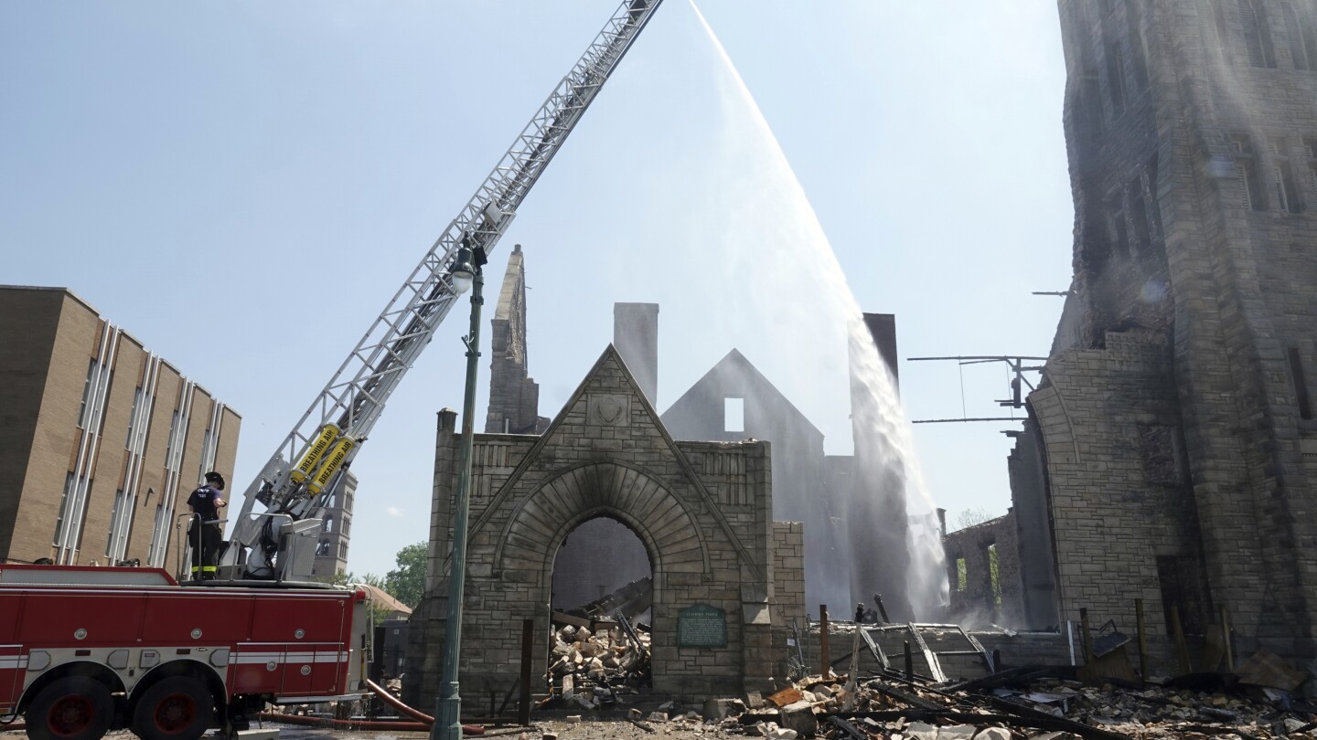 Fire at historic Black church in Memphis was intentionally set, investigators say