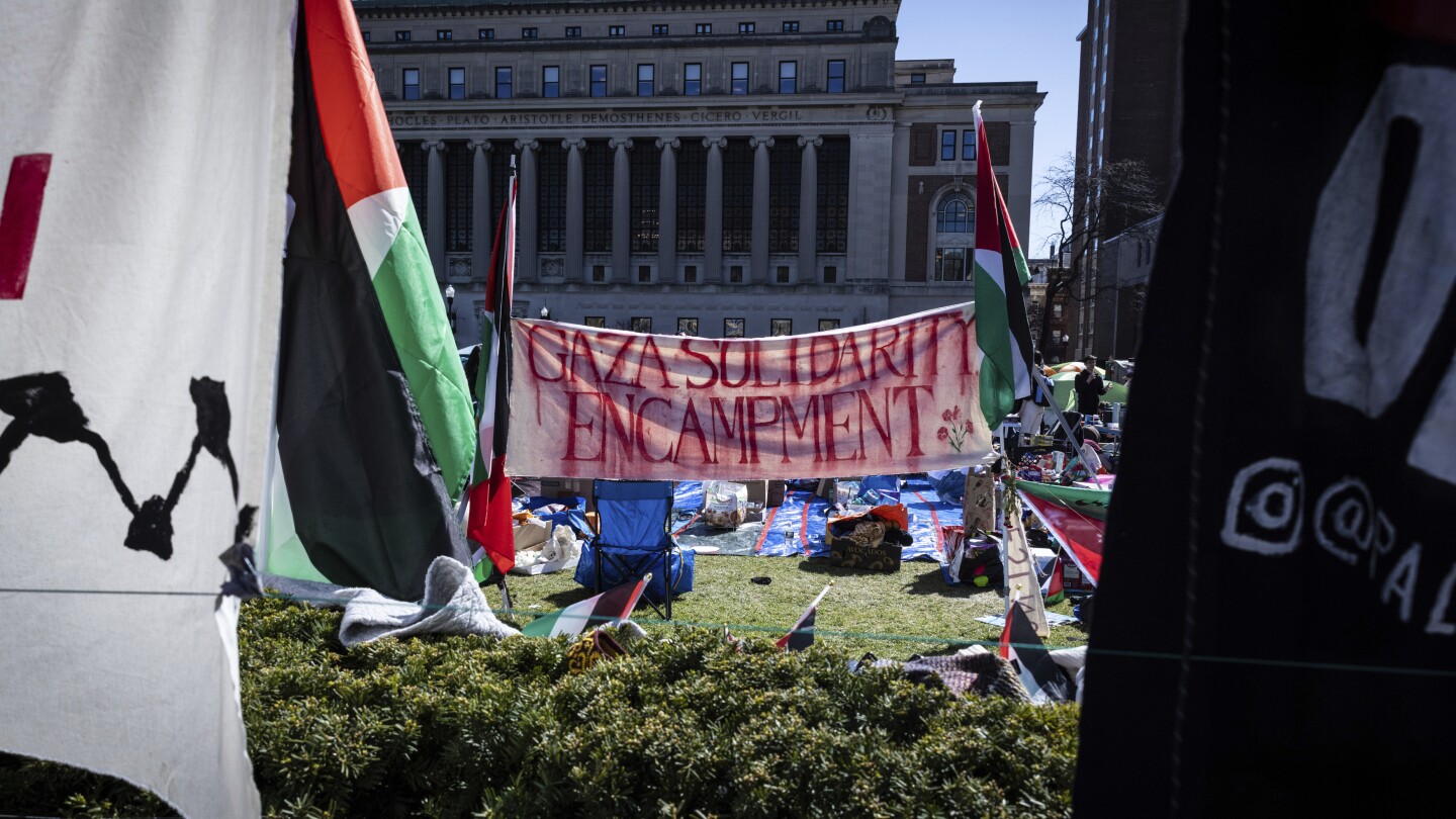 How Columbia's protest of the Israel-Hamas war spurred a national movement