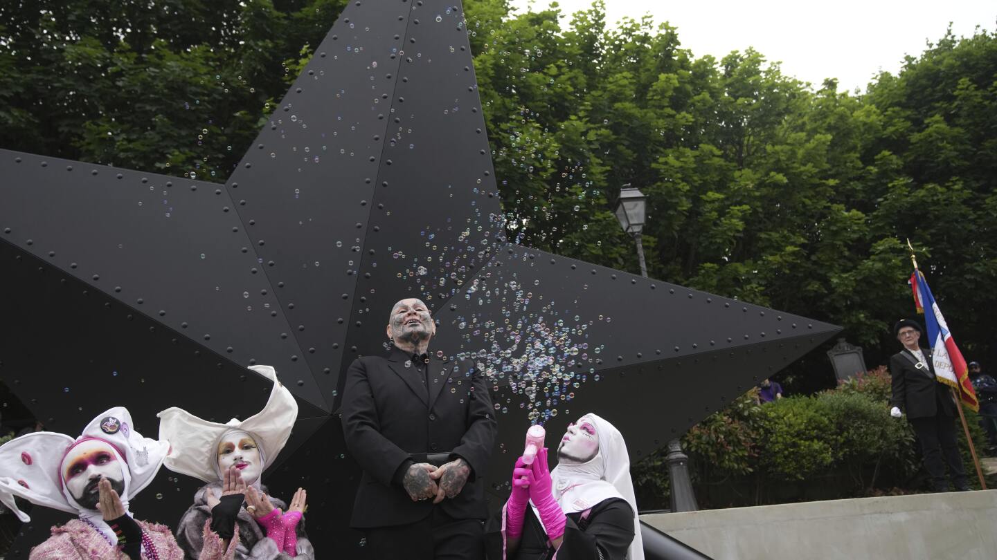 Paris unveils a memorial to LGBTQ+ victims of Nazi regime and other persecutions