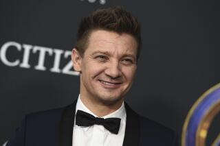 FILE - Jeremy Renner arrives at the premiere of "Avengers: Endgame," at the Los Angeles Convention Center on April 22, 2019. In social media posts Saturday, Jan. 21, 2023, Renner said he broke more than 30 bones in a snowplow accident on New Year's Day. (Photo by Jordan Strauss/Invision/AP, File)