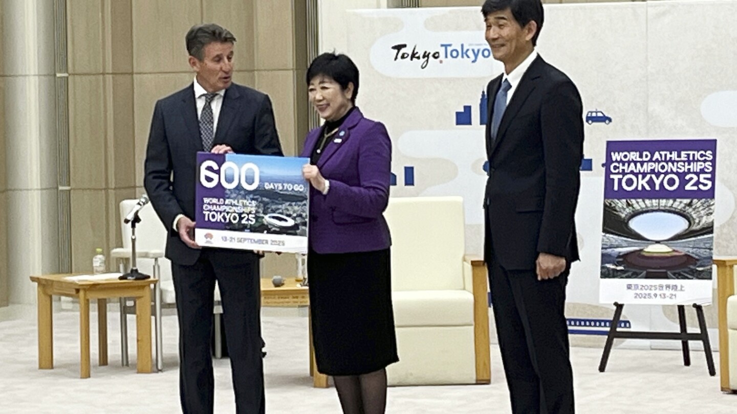 Токио се подготвя за световно състезание по лека атлетика през 2025 г. на стадион, построен за отложената от пандемия Олимпиада в Токио