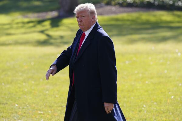 President Donald Trump walks to board Marine One on the South Lawn of the White House, Wednesday, Nov. 29, 2017, in Washington. Stoking the same anti-Islam sentiments he fanned on the campaign trail, President Donald Trump on Wednesday retweeted a string of inflammatory videos from a fringe British political group purporting to show violence being committed by Muslims. (AP Photo/Evan Vucci)