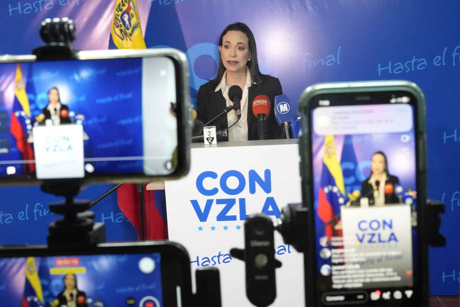 Líderes opositores venezolanos ganan el máximo galardón de la UE para derechos humanos