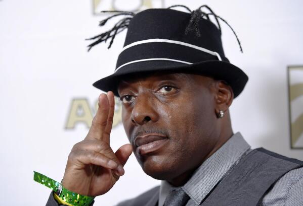 FILE - Coolio appears at the 2015 ASCAP Rhythm & Soul Awards in Beverly Hills, Calif., on June 25, 2015. Coolio, the rapper who was among hip-hop’s biggest names of the 1990s with hits including “Gangsta’s Paradise” and “Fantastic Voyage,” died last year because of fentanyl, his manager said Thursday, April 6, 2023. (Photo by Chris Pizzello/Invision/AP, File)