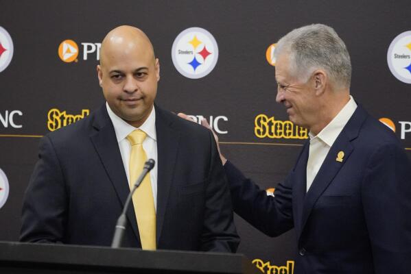 Steelers GM Khan embracing expectations of new role | AP News