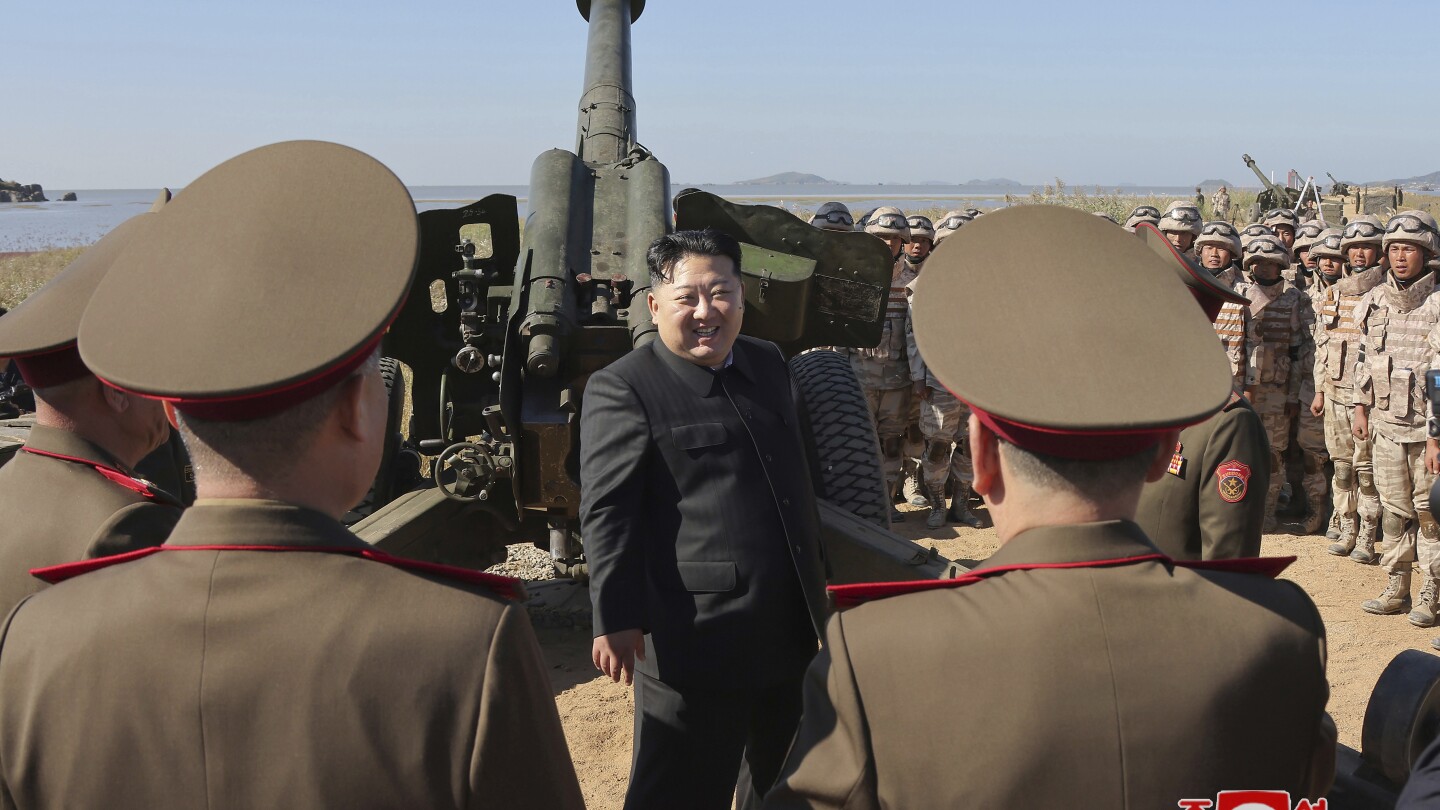 North Korea’s Kim Slams U.S.-South Korea-Japan Partnership, Vows Nuclear Program Boost