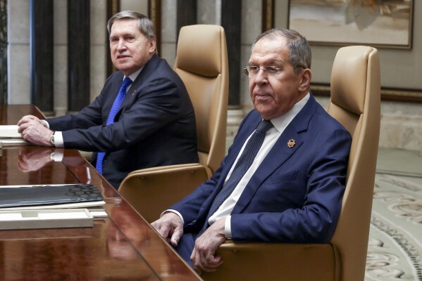A deeper look at the talks between US and Russian officials as Trump  suggests Ukraine is to blame | AP News