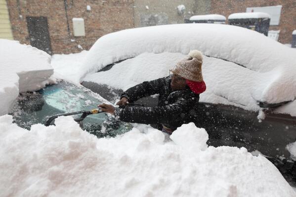 Buffalo Bills Share Photos of Snowed-in Highmark Stadium