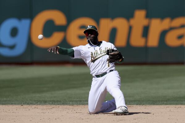 Andrus breaks leg scoring winning run for A's, goes on IL,  KSEE24