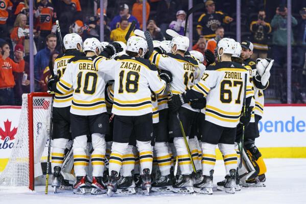 Bruins NHL record chase sparks memories, lessons from past