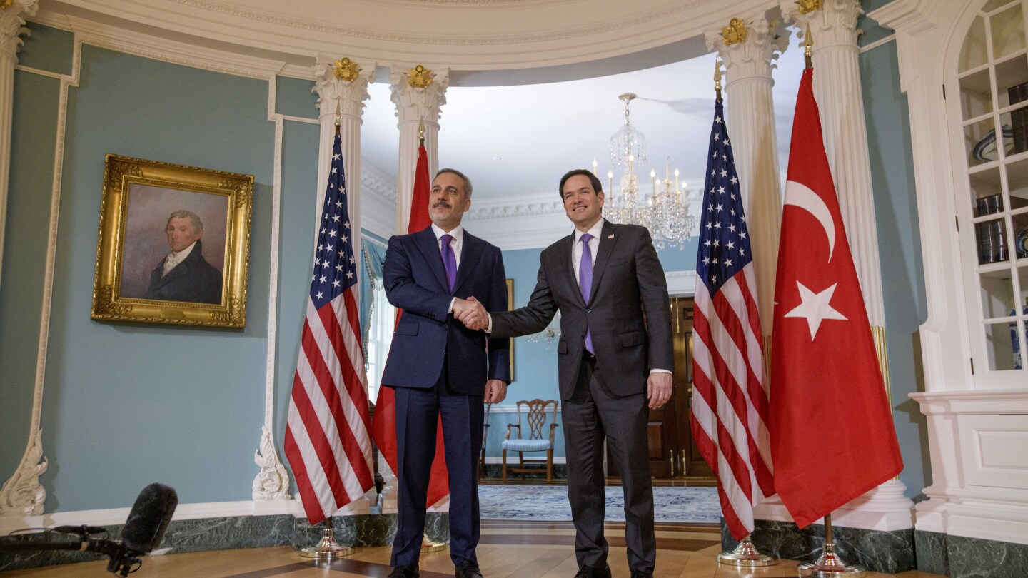 Rubio calls on Turkey for support in seeking peace in Ukraine