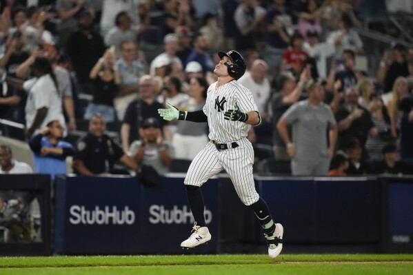 Bader hits a 3-run homer in the 8th inning as the Yankees rally late to  beat the Orioles 6-3