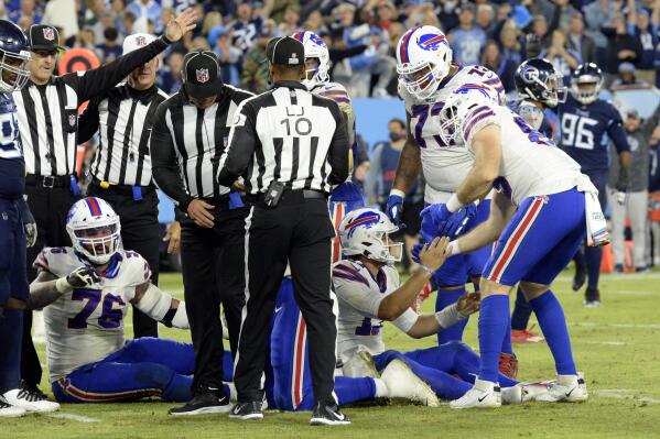 Titans stun the Buffalo Bills 34-31 on Monday Night Football