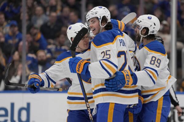 Thompson, Sabres snap four-game skid with 7-3 win over Ducks
