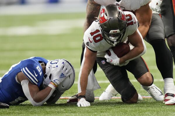 Colts miscues prove costly as Bucs rally for 38-31 win