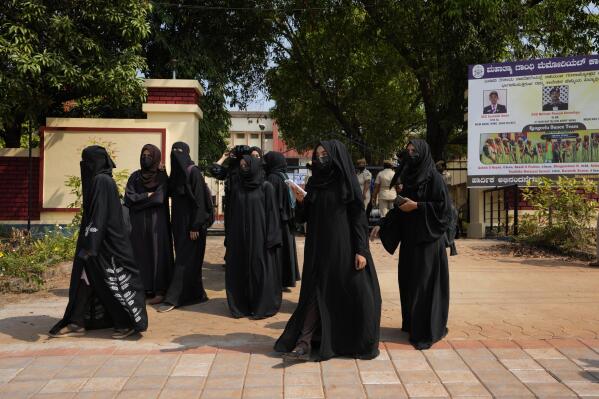 Kerala School Muslim Sex Videos - Hijab bans deepen Hindu-Muslim fault lines in Indian state | AP News