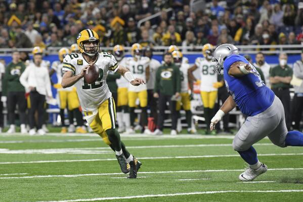 Rodgers fine, sits 2nd half, top seed Packers lose to Lions