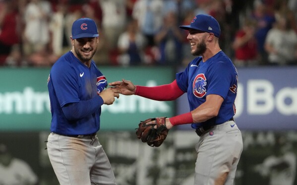 Wisdom homers, Mancini has RBI single as Cubs beat Cardinals 3-2 for  seventh straight win - ABC News