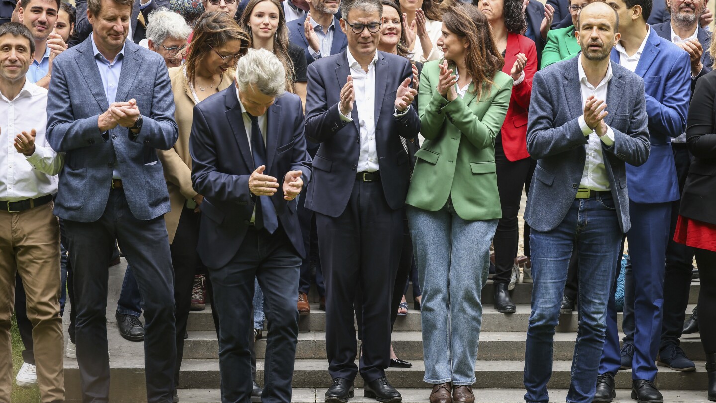 France's leftist alliance leaders vow to 'extinguish the flame' of a ways correct in upcoming elections