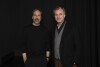 Denis Villeneuve, left, and Christopher Nolan pose for a portrait on Friday, Feb. 2, 2024, in Los Angeles. (Photo by Rebecca Cabage/Invision/AP)