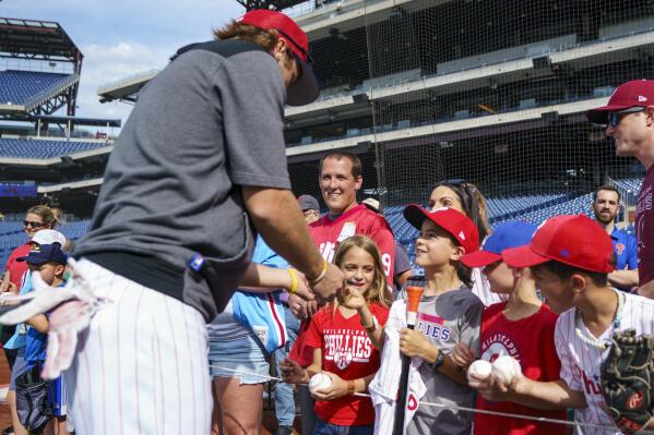 Prayers Answered! Phillies Fan Meets Bryson Stott After Viral Video - CBS  Philadelphia