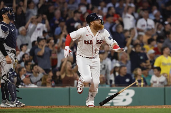 Turner homers twice, including grand slam, to help Red Sox rout rival  Yankees 15-5